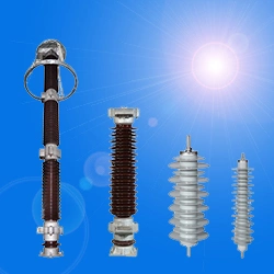 550kv AC System Ceramic Porcelain Gapless Metal-Oxide Lightning Surge Arrester (Y20W5-444)