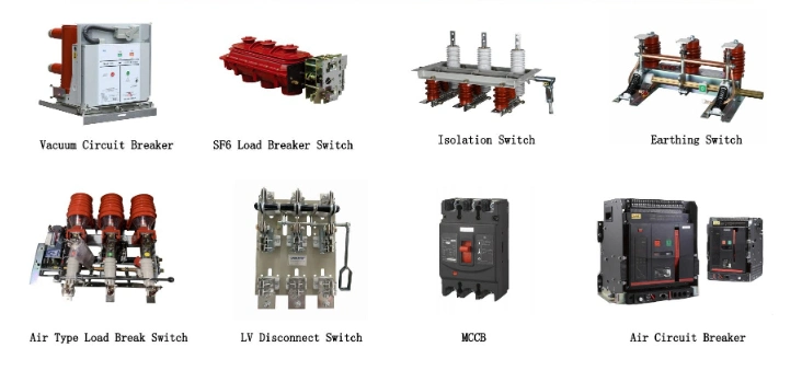 High Voltage Switchgear Medium Voltage Sf6 Rmu Switchgear